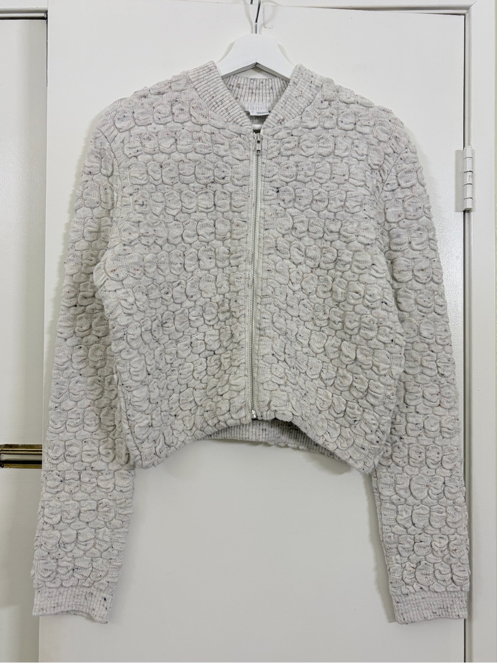 Cooperative Urban Outfitters Textured Zip Front Jacket Artsy Eclectic Indie M